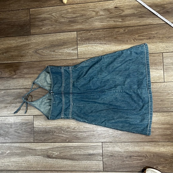 Old Navy Blue Denim Mini Dress - Picture 9 of 10